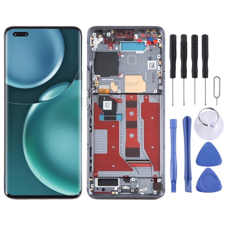 For Honor Magic4 Pro Original LCD Screen Digitizer Full Assembly with Frame, Not Supporting Fingerprint Identification, For Honor Magic4 Pro (Original)
