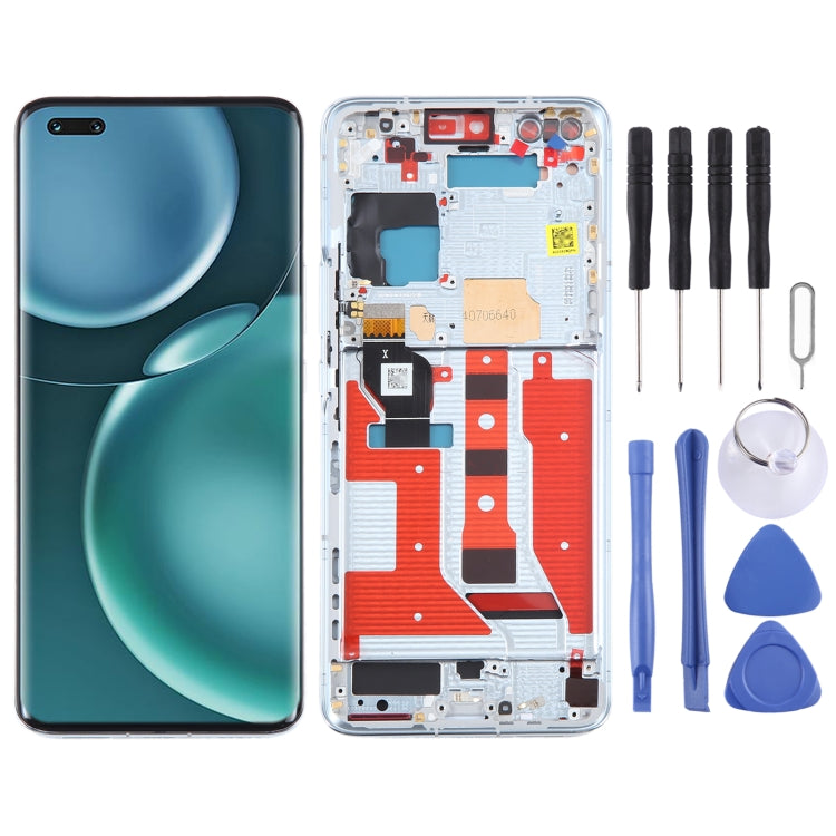 For Honor Magic4 Pro Original LCD Screen Digitizer Full Assembly with Frame, Not Supporting Fingerprint Identification, For Honor Magic4 Pro (Original)