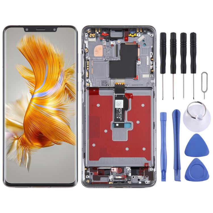 Original LCD Screen For Huawei Mate 50 Pro Digitizer Full Assembly with Frame, For Huawei Mate 50 Pro(Original), For Huawei Mate 50 Pro (Original)