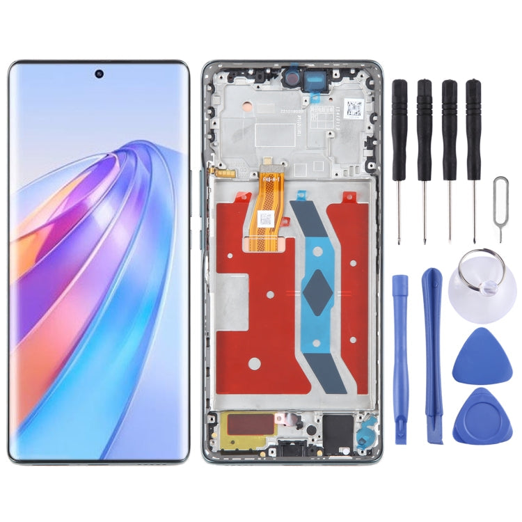 Original LCD Screen For Honor X40 Digitizer Full Assembly with Frame, For Honor X40  (Original)
