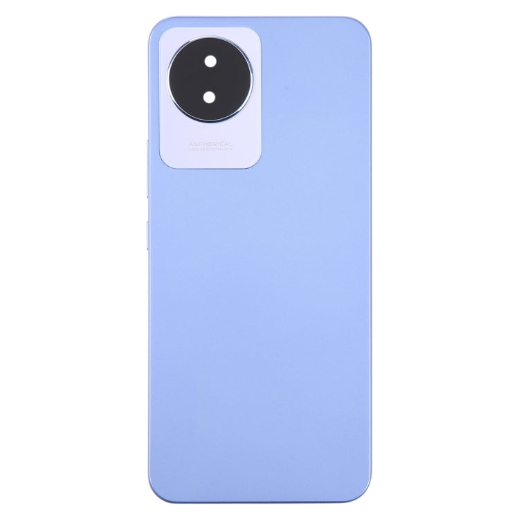 For vivo Y02 Original Battery Back Cover with Camera Lens Frame, For vivo Y02(Original)