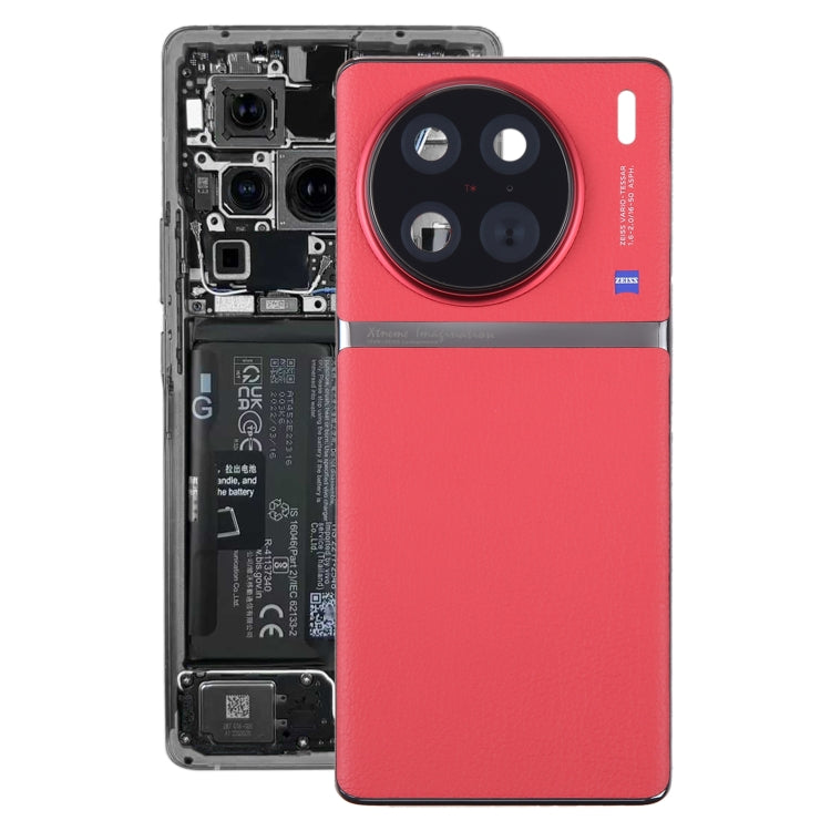 For vivo X90 Pro Original Battery Back Cover with Camera Lens Frame, For vivo X90 Pro