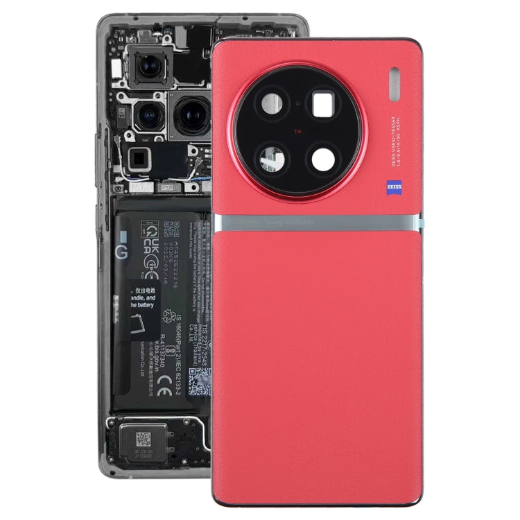 For vivo X90 Pro+ Original Battery Back Cover with Camera Lens Frame, For vivo X90 Pro+(Original with Camera Lens), For vivo X90 Pro+