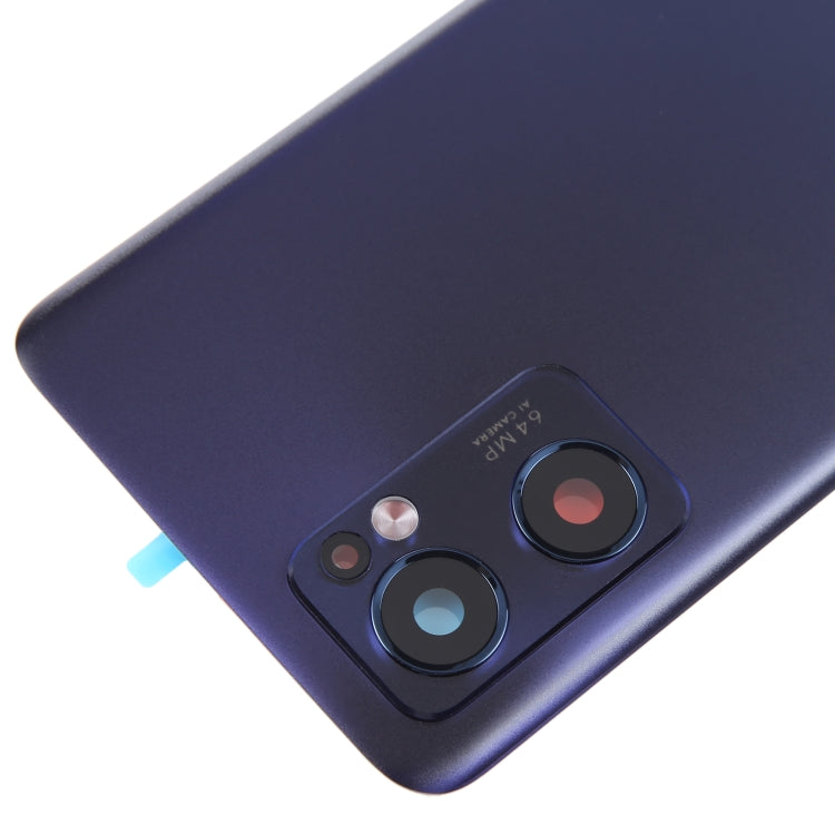 For OPPO Reno7 5G Original Battery Back Cover with Camera Lens Frame, For OPPO Reno7 5G(Original)