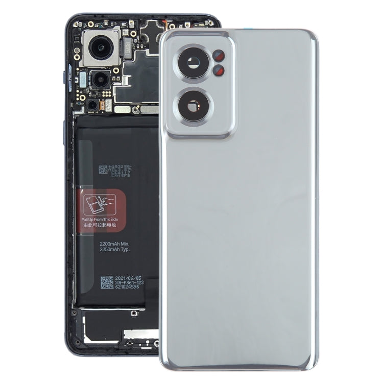 For OnePlus Nord CE 2 5G Original Battery Back Cover with Camera Lens Frame, For OnePlus Nord CE 2 5G(Original)