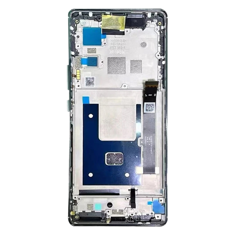 AMOLED LCD Screen For ZTE Axon40 Pro A2023 Digitizer Full Assembly with Frame, For ZTE Axon 40 Pro A2023