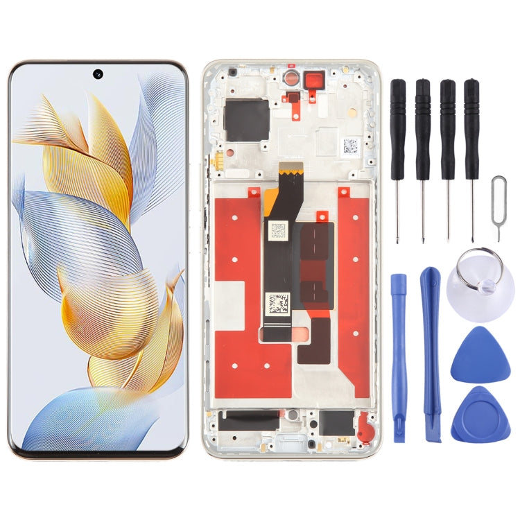 For Honor 90 Original LCD Screen Digitizer Full Assembly with Frame, For Honor 90(Original), For Honor 90