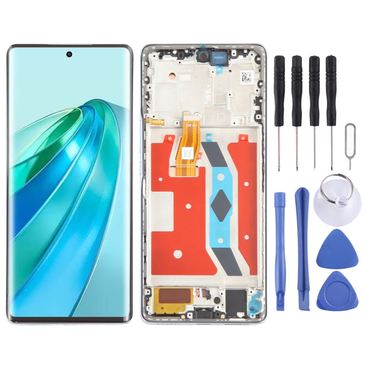 For Honor X9A Original LCD Screen Digitizer Full Assembly with Frame, For Honor X9A, For Honor X9A(Original)