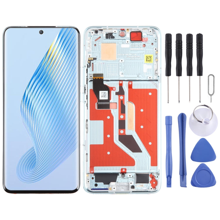 For Honor Magic5 Original LCD Screen Digitizer Full Assembly with Frame, For Honor Magic5, For Honor Magic5(Original)