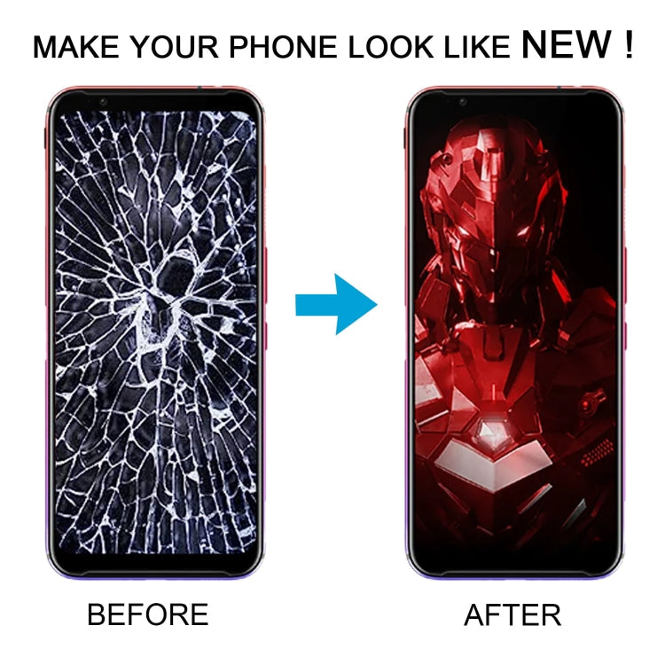 For ZTE Nubia Red Magic 3s LCD Screen Digitizer Full Assembly with Frame, For ZTE Nubia RedMagic 3s