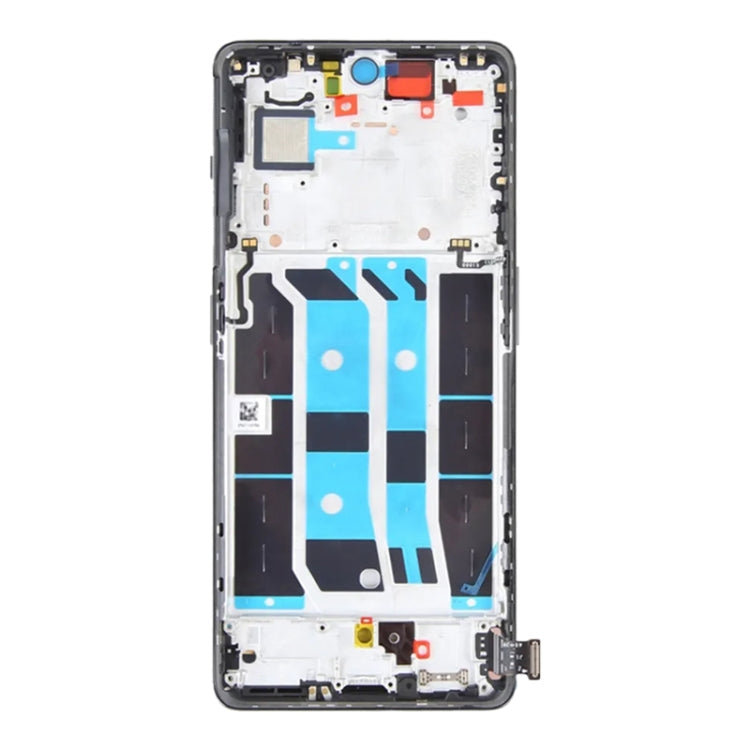 For OnePlus Ace 2  PHK110 LCD Screen Digitizer Full Assembly with Frame, For OnePlus Ace 2