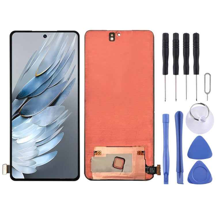 For ZTE nubia Z50S Pro NX713J AMOLED LCD Screen with Digitizer Full Assembly, For ZTE nubia Z50S Pro