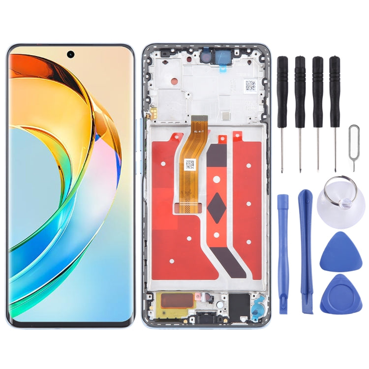 For Honor X9b Original LCD Screen Digitizer Full Assembly with Frame, For Honor X9b (Original)