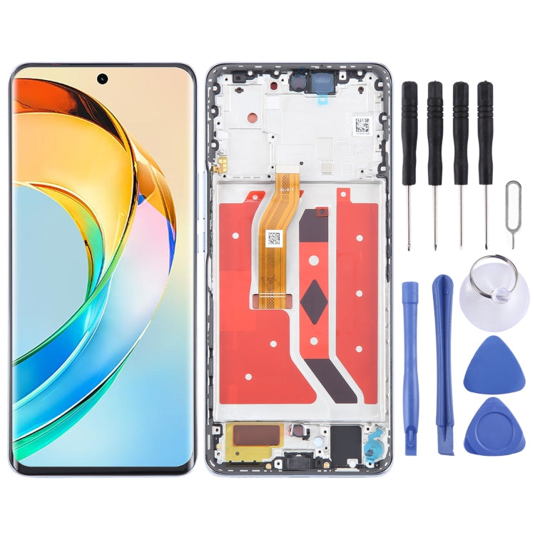 For Honor X9b Original LCD Screen Digitizer Full Assembly with Frame, For Honor X9b (Original)