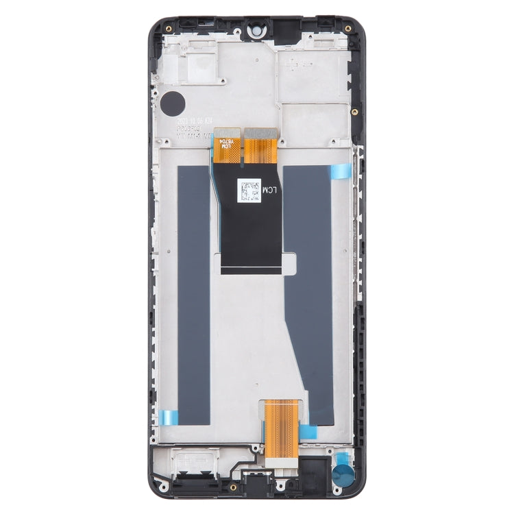For ZTE Blade V50 Vita 8550 LCD Screen Digitizer Full Assembly with Frame, For ZTE Blade V50 Vita
