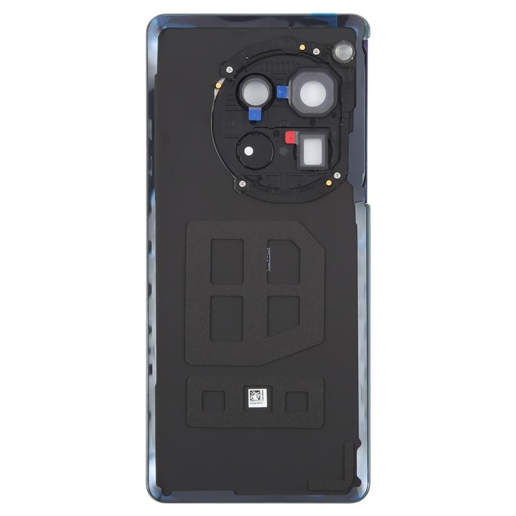 For OnePlus 12 PJD110 CPH2573 CPH2581 Original Glass Battery Back Cover with Camera Lens, For OnePlus 12(Original with Camera Lens Frame)