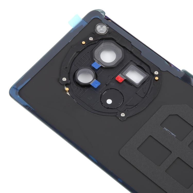 For OnePlus 12 PJD110 CPH2573 CPH2581 Original Glass Battery Back Cover with Camera Lens, For OnePlus 12(Original with Camera Lens Frame)