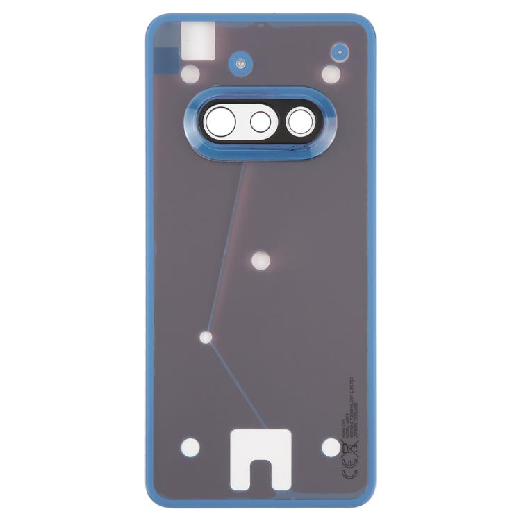 For Nothing Phone 3a A059 Glass Battery Back Cover with Camera Frame, For Nothing Phone 3a