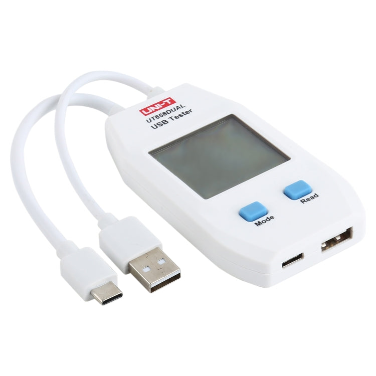 UNI-T USB Voltmeter Ammeter Tester UT658DUAL, UT658DUAL