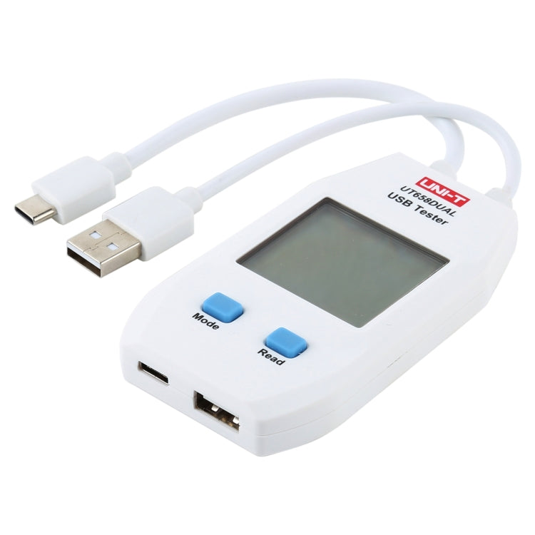 UNI-T USB Voltmeter Ammeter Tester UT658DUAL, UT658DUAL