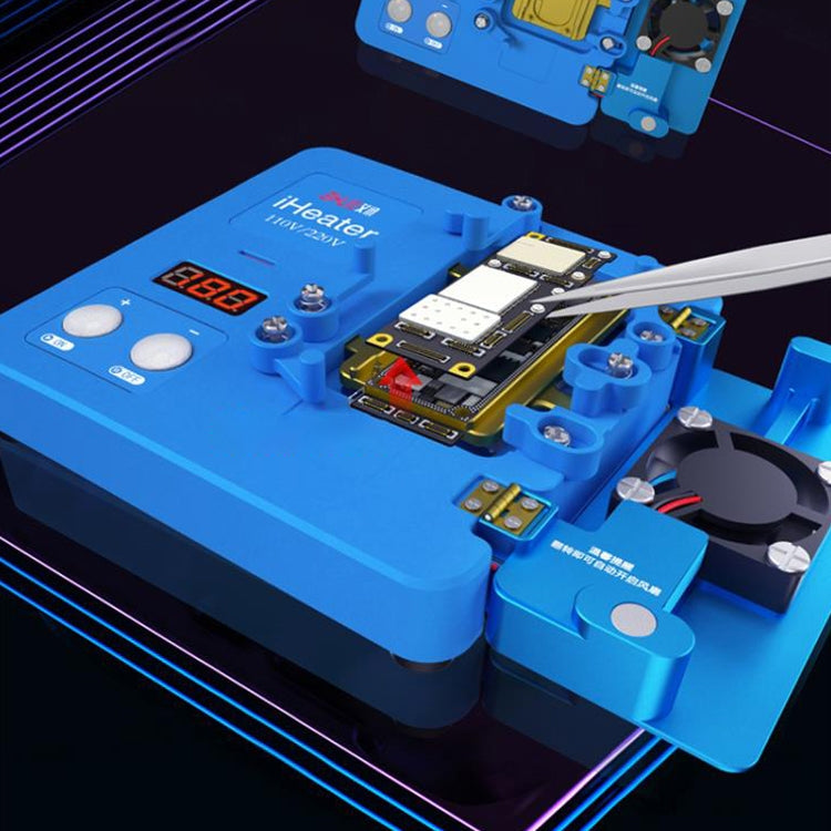 AIXUN iHeater Double Layers Board Pre-heating Soldering Rework Station for iPhone X-12, US Plug, AIXUN iHeater