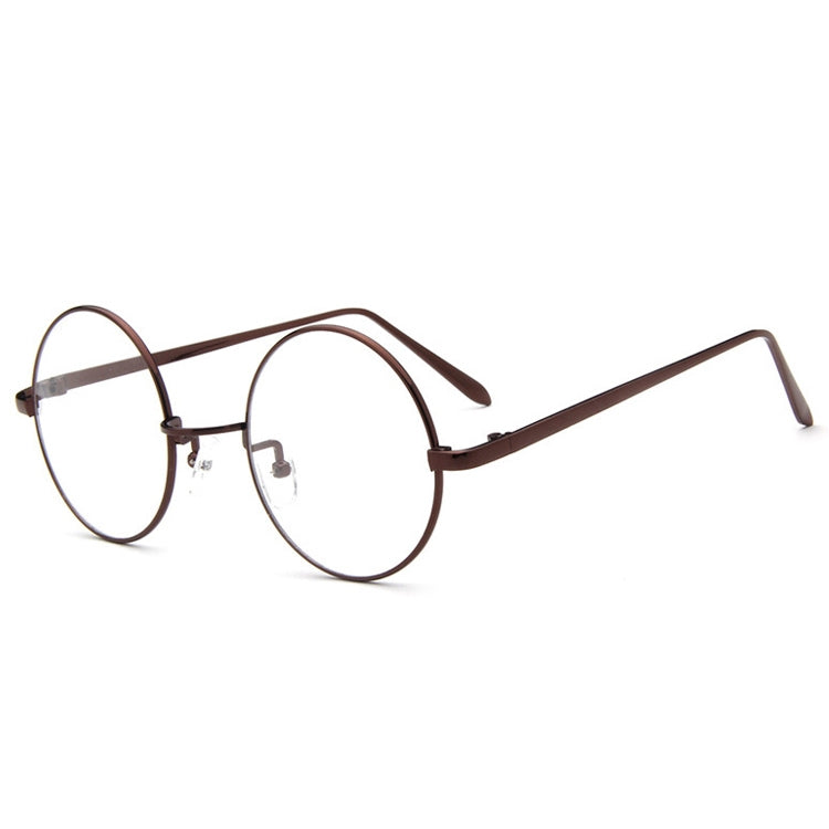 Round-Framed Glasses Small Fresh, Silver, Bronze, Gun gray, Round-Framed Glasses, Golden