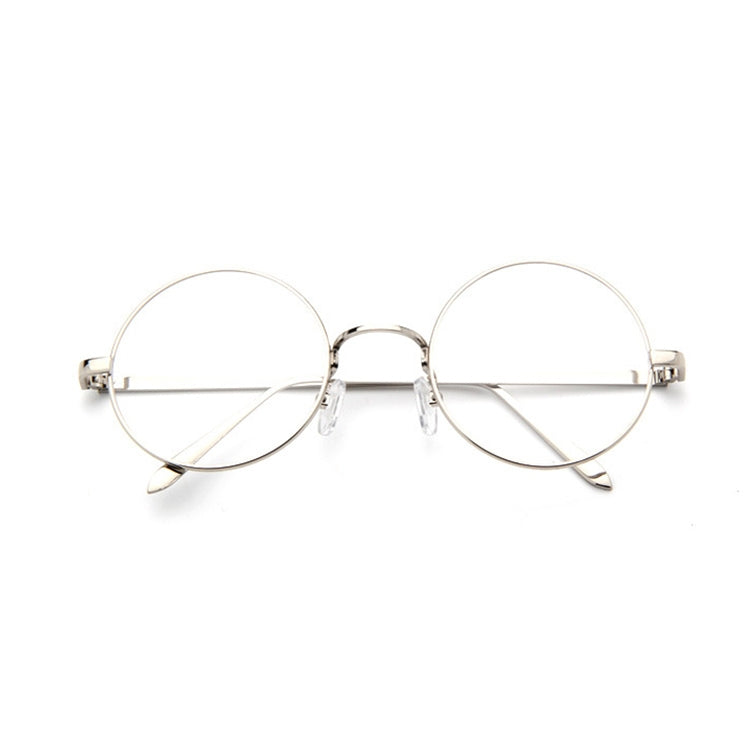 Round-Framed Glasses Small Fresh, Silver, Bronze, Gun gray, Round-Framed Glasses, Golden