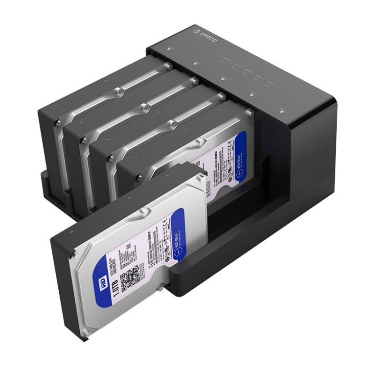 ORICO 6558US3-C 2.5 / 3.5 inch Hard Drive Enclosure with Duplicator, 6558US3-C