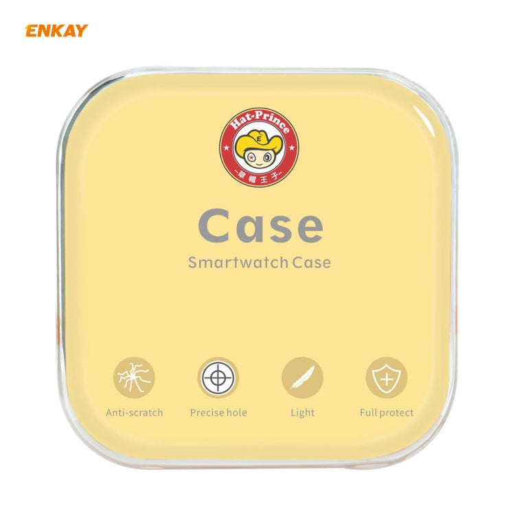 For Fitbit Versa 3 / Fitbit Sense ENKAY Hat-Prince ENK-AC8208 Full Coverage Electroplate TPU Soft Case