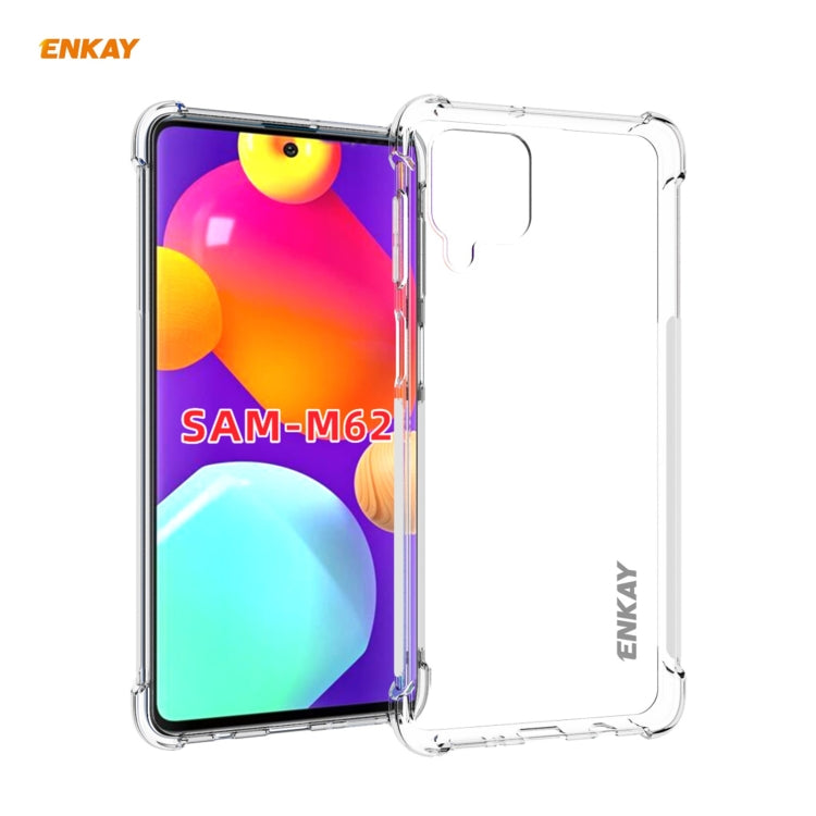 Hat-Prince ENKAY Clear TPU Soft Anti-slip Cover Shockproof Case, For Huawei P50, For Samsung Galaxy M62, For Huawei P50 Pro, For Samsung Galaxy Xcover 5, For Xiaomi Mi 10s, For Xiaomi Mi 11 Ultra, For Redmi K40 / K40 Pro / K40 Pro+                     ...
