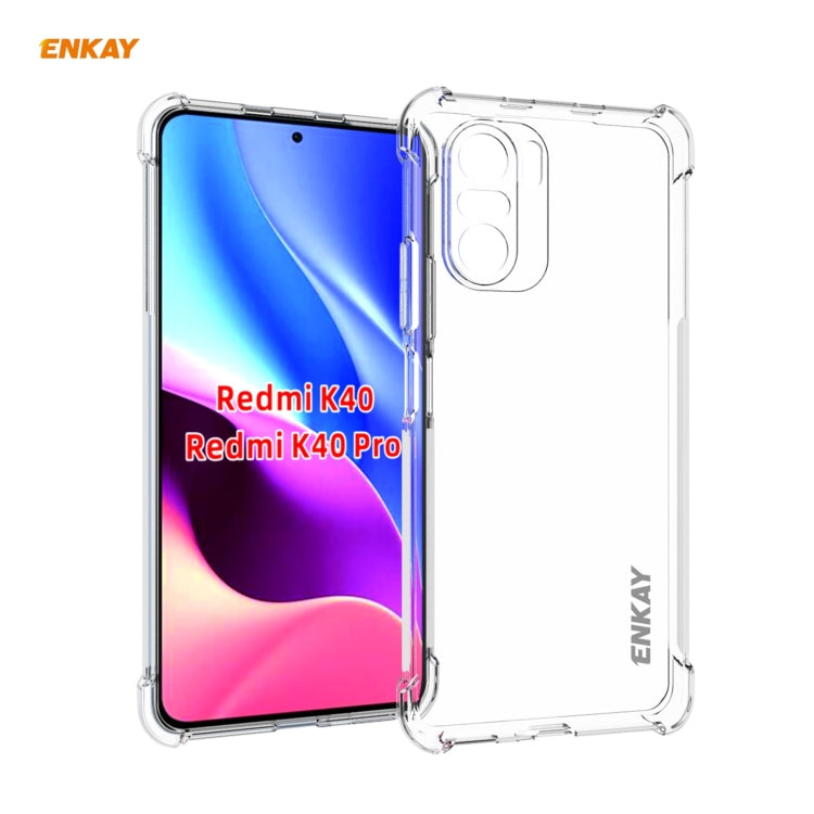 Hat-Prince ENKAY Clear TPU Soft Anti-slip Cover Shockproof Case, For Huawei P50, For Samsung Galaxy M62, For Huawei P50 Pro, For Samsung Galaxy Xcover 5, For Xiaomi Mi 10s, For Xiaomi Mi 11 Ultra, For Redmi K40 / K40 Pro / K40 Pro+                     ...