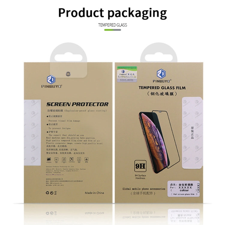 PINWUYO 9H 2.5D Full Screen Tempered Glass Film, For Asus Zenfone 8 mini / ZS590KS, For Asus Zenfone 8 Flip / ZS672KS, For Nokia X10 / X20