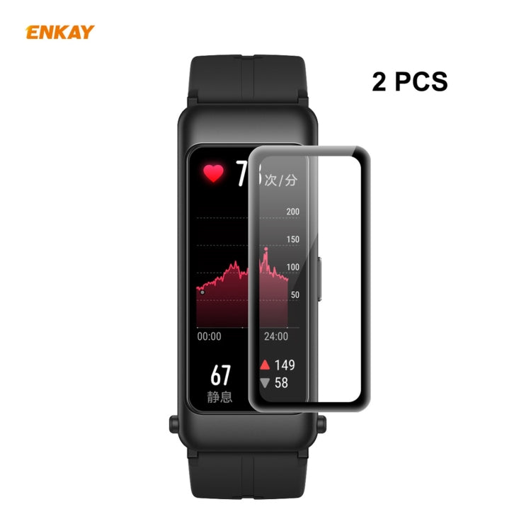 2 PCS ENKAY Hat-Prince 3D Full Screen Soft PC Edge + PMMA HD Screen Protector Film, For Venu 2 / Vivoactive 4 45mm (2 PCS), For Garmin Venu 2S / Vivoactive 4S 40mm (2 PCS), For Redmi Watch (2 PCS), For Huawei B6 (2 PCS)                                 ...