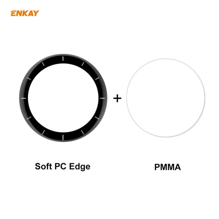 2 PCS ENKAY Hat-Prince 3D Full Screen Soft PC Edge + PMMA HD Screen Protector Film, For Venu 2 / Vivoactive 4 45mm (2 PCS), For Garmin Venu 2S / Vivoactive 4S 40mm (2 PCS), For Redmi Watch (2 PCS), For Huawei B6 (2 PCS)                                 ...