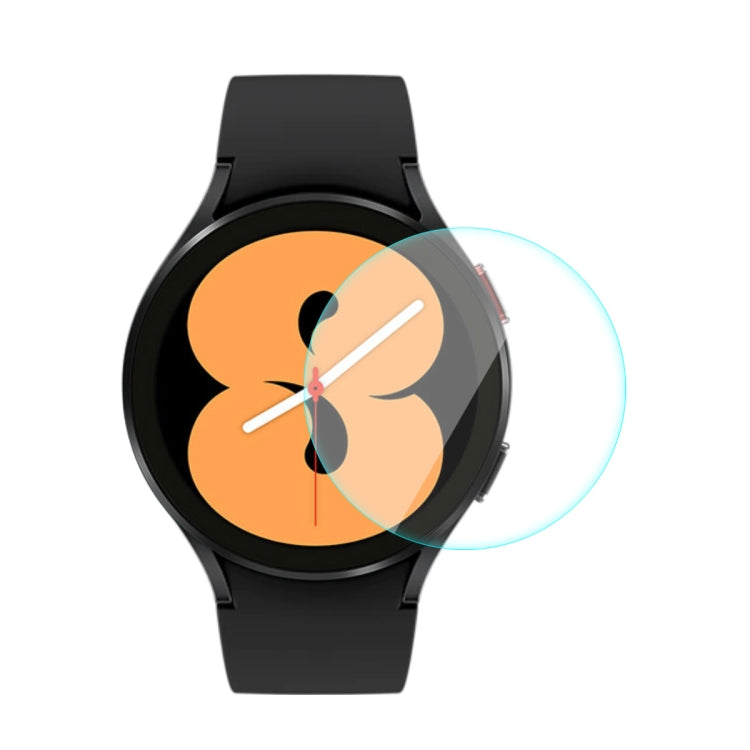 For Samsung Galaxy Watch4 44mm ENKAY Hat-Prince 0.2mm 9H 2.15D Curved Edge Tempered Glass Screen Protector Watch Film, 1 PCS, 2 PCS, 5 PCS, 10 PCS