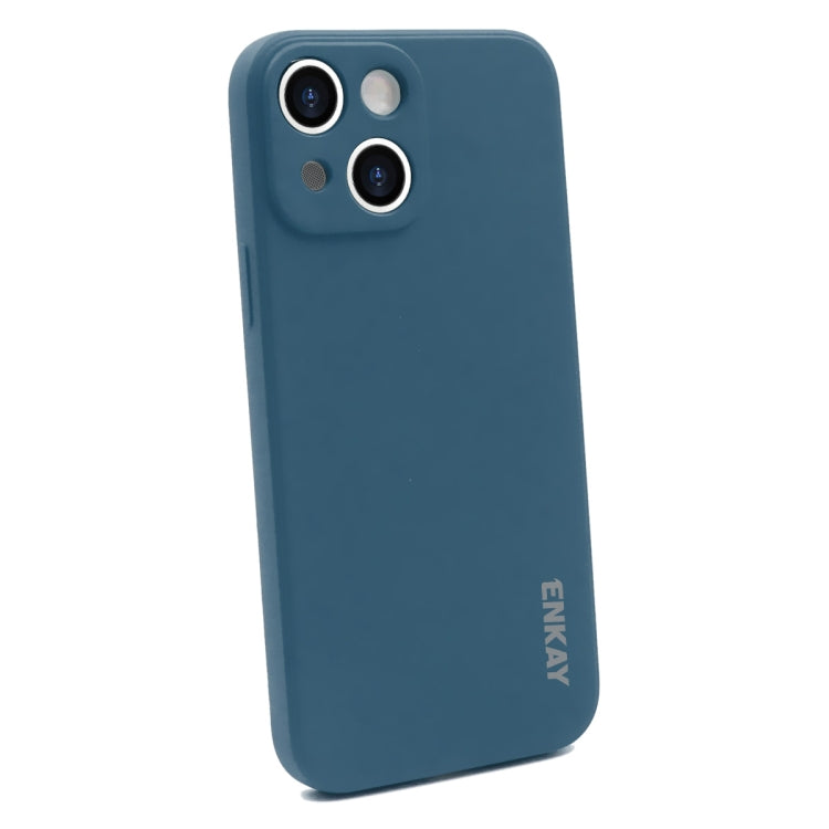 Hat-Prince ENKAY Liquid Silicone Shockproof Protective Case Cover for iPhone 13 mini, For iPhone 13 mini