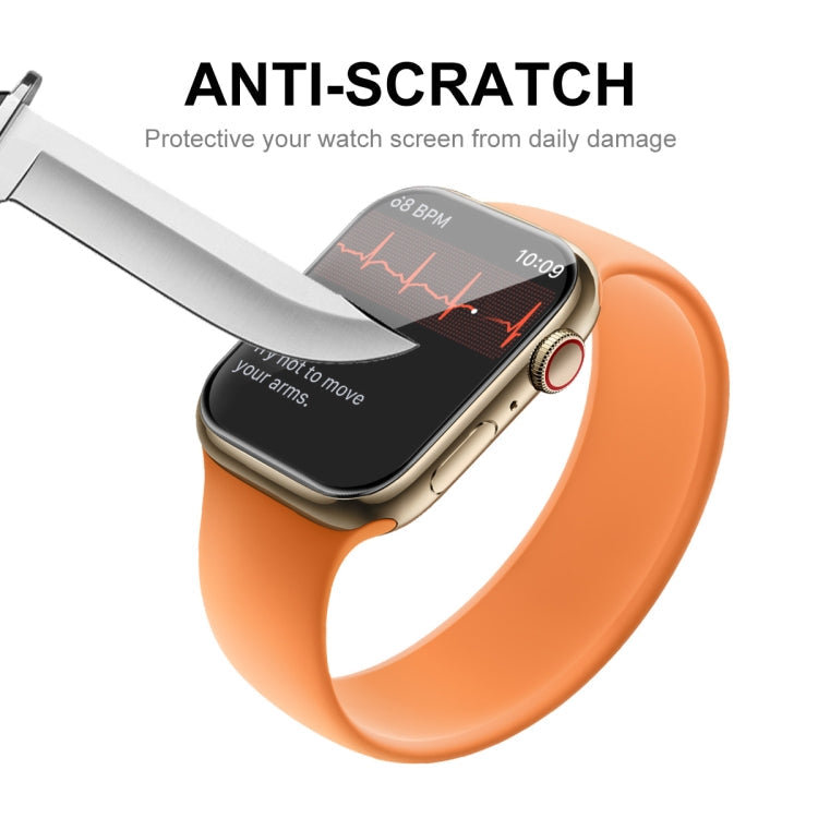 ENKAY Hat-Prince Case Friendly 3D Full Screen PET Curved Hot Bending HD Screen Protector Film For Apple Watch Series 9 / 8 / 7 41mm, 1 PC For Apple Watch Series 7 41mm, 2 PCS For Apple Watch Series 7 41mm, 5 PCS For Apple Watch Series 7 41mm           ...