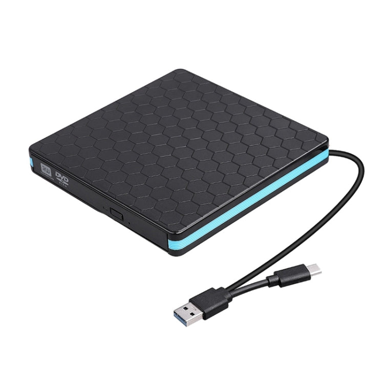 Universal Optical Drive Type-C USB 3.0 External DVD/CD/VCD Burner RW SVCD Drive Player, Universal Optical Drive