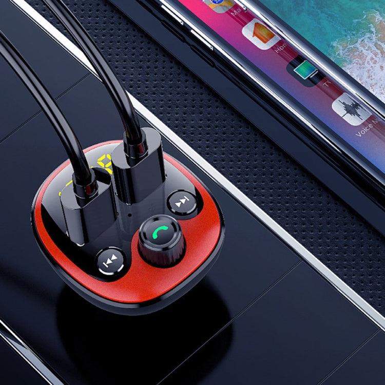 BT21 Car Bluetooth FM Transmitter MP3 Player Wireless FM Transmitter Quick Charger, BT21