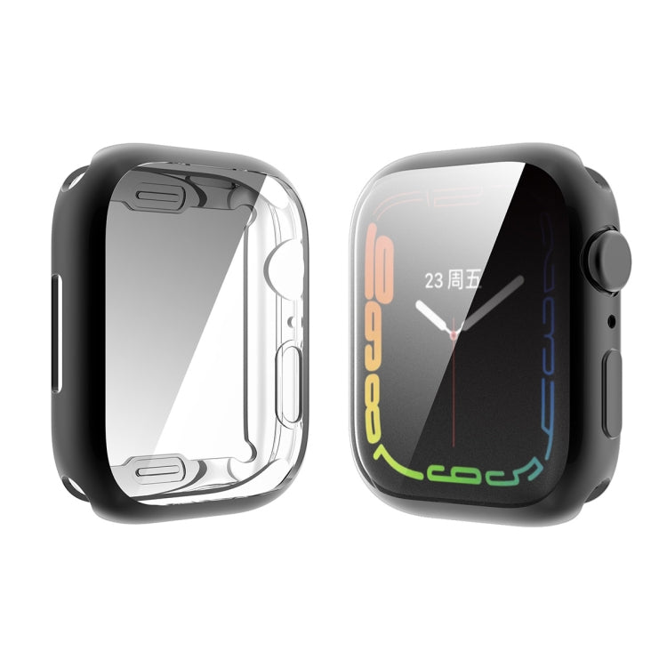 ENKAY Hat-Prince Electroplated TPU Case, For Apple Watch Series 9 / 8 / 7 41mm, For Apple Watch Series 9 / 8 / 7 45mm