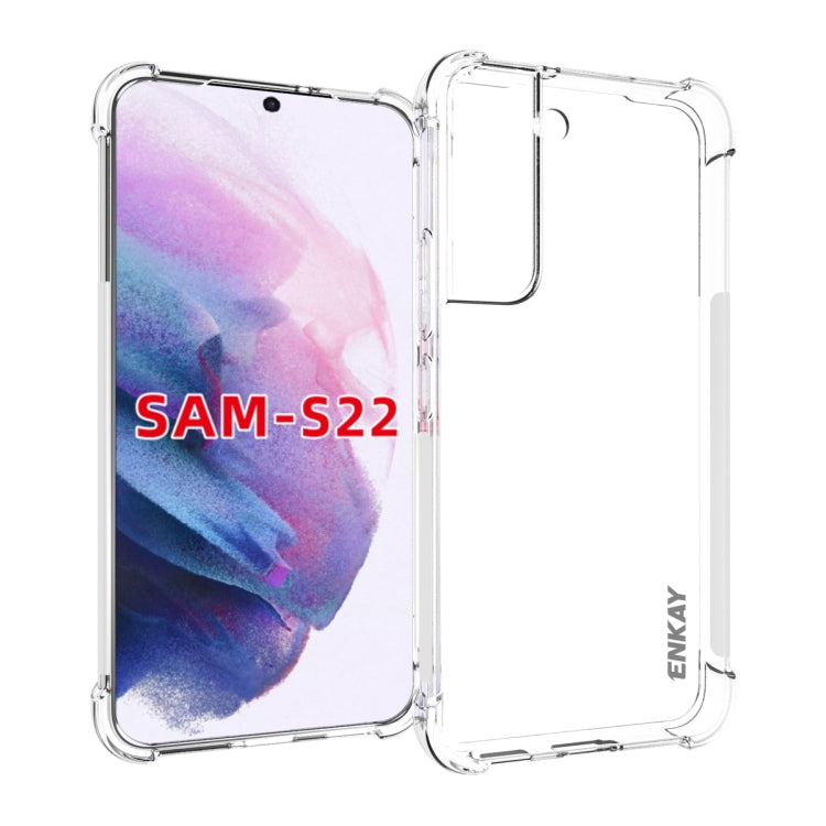 ENKAY Transparent TPU Shockproof Case, For Samsung Galaxy A03 4G 164mm, For Samsung Galaxy A03 4G 166mm, For Samsung Galaxy A03s 4G EU Version, For Samsung Galaxy A13 5G, For Samsung Galaxy M52 5G, For Samsung Galaxy S22 5G, For Samsung Galaxy S22+ 5G ...