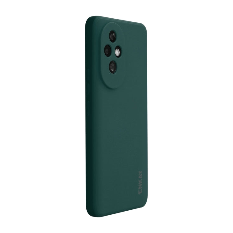 ENKAY Liquid Silicone Soft Shockproof Phone Case, For Honor 200, For Honor 200 Pro, For Honor Magic6 Pro, For Honor Magic6