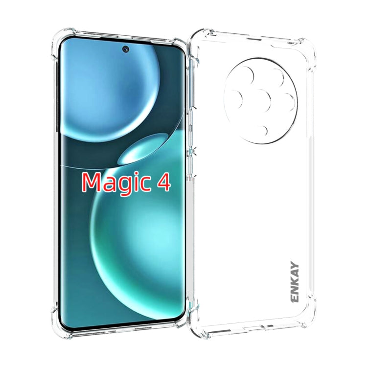 ENKAY Clear TPU Shockproof Case, For Honor Magic4, For Honor Magic4 Pro
