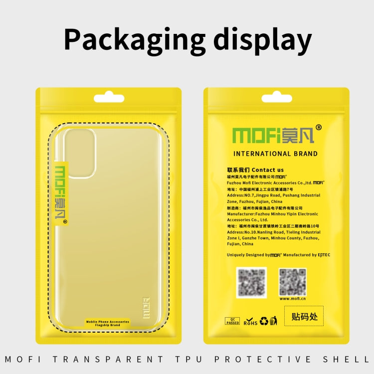 MOFI Ming Series Ultra-thin TPU Phone Case, For Samsung Galaxy A13 4G, For Samsung Galaxy A03s EU 164.2mm, For Samsung Galaxy A22 4G, For Samsung Galaxy A22 5G