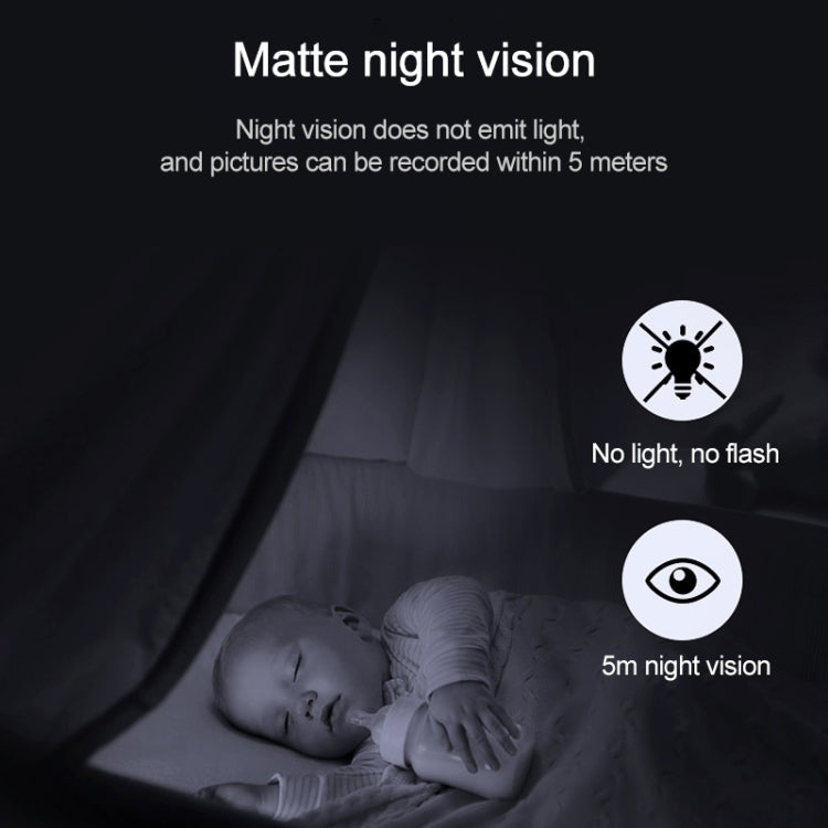 A8 Back Clip Design Camera Video Recorder Pen, App Control, Motion Detection, Night Vision