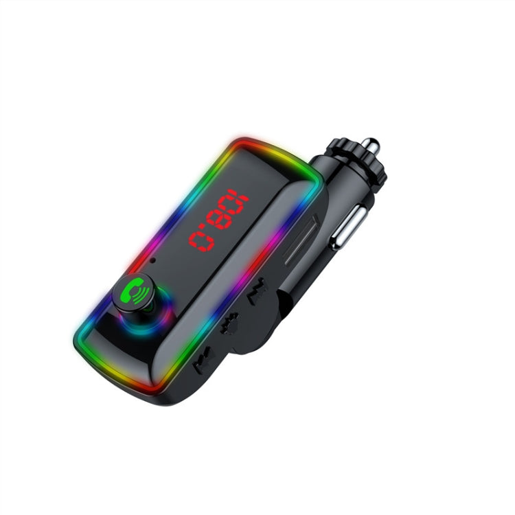 F12 Universal Dual USB Car Charger With Fm Transmitter Blue Tooth Car MP3 Player, F12