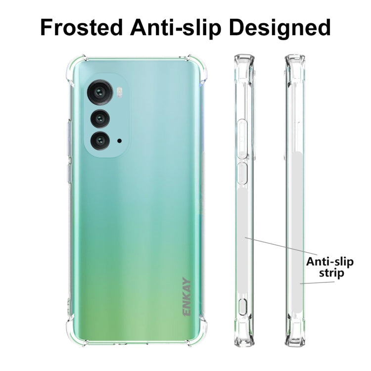 ENKAY Transparent TPU Shockproof Phone Case, For Motorola Moto Edge 2022, For Motorola Moto E32 / E32s, For Motorola Moto G42 4G, For Motorola Moto G62 5G