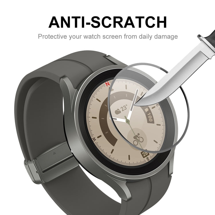 For Samsung Galaxy Watch5 Pro 45mm ENKAY 3D Full Coverage HD Screen Protector Film, 1 PCS, 2 PCS, 5 PCS, 10 PCS