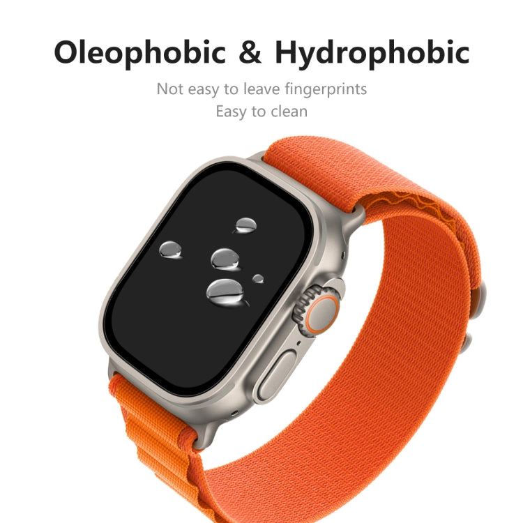 For Apple Watch Ultra 1 / 2 / 3 49mm ENKAY 9H Full Cover Tempered Glass Watch Film, 1pcs, 2pcs, 5pcs, 10pcs