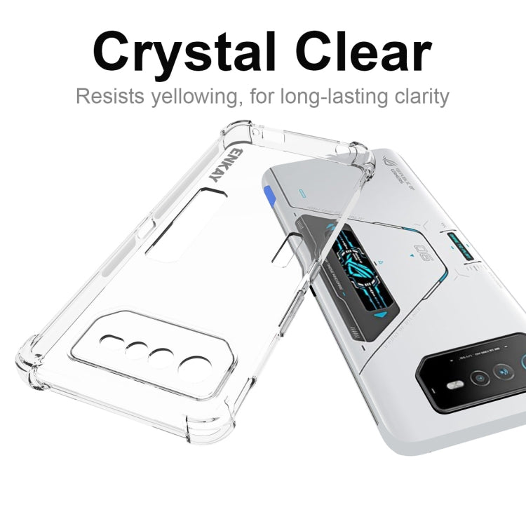 For Asus ROG Phone 6 Pro ENKAY Clear TPU Shockproof Phone Case, For Asus ROG Phone 6 Pro